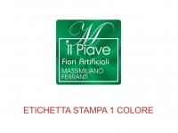 Etichette adesive per fioristi, fiorai e vivaisti (mm 25x25)  (cod.28G)